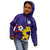 Philippines Football Kid Hoodie Filipinas Lion Sporty Style - Wonder Print Shop