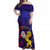 Philippines Football Off Shoulder Maxi Dress Filipinas Lion Sporty Style - Wonder Print Shop