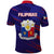 Philippines Football Polo Shirt Filipinas Lion Sporty Style - Wonder Print Shop