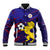 Personalised Philippines Football Baseball Jacket Filipinas Lion Sporty Style - Wonder Print Shop