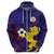 Personalised Philippines Football Hoodie Filipinas Lion Sporty Style - Wonder Print Shop