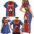 Eswatini African Pattern Family Matching Short Sleeve Bodycon Dress and Hawaiian Shirt Swaziland Shield Siyinqaba - Wonder Print Shop