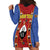 Eswatini African Pattern Hoodie Dress Swaziland Shield Siyinqaba - Wonder Print Shop