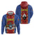 Eswatini African Pattern Zip Hoodie Swaziland Shield Siyinqaba - Wonder Print Shop