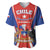 Chile Independence Day Baseball Jersey September 18 Por la razon o la fuerza - Wonder Print Shop