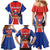 Chile Independence Day Family Matching Mermaid Dress and Hawaiian Shirt September 18 Por la razon o la fuerza - Wonder Print Shop