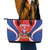 Chile Independence Day Leather Tote Bag September 18 Por la razon o la fuerza