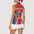 Chile Independence Day Women Sleeveless Polo Shirt September 18 Por la razon o la fuerza - Wonder Print Shop