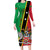 Saint Kitts and Nevis Family Matching Long Sleeve Bodycon Dress and Hawaiian Shirt Country Above Self - Wonder Print Shop