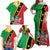 Saint Kitts and Nevis Family Matching Off Shoulder Maxi Dress and Hawaiian Shirt Country Above Self - Wonder Print Shop