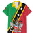 Saint Kitts and Nevis Family Matching Off Shoulder Short Dress and Hawaiian Shirt Country Above Self - Wonder Print Shop