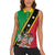 Saint Kitts and Nevis Women Sleeveless Polo Shirt Country Above Self - Wonder Print Shop