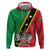 Saint Kitts and Nevis Zip Hoodie Country Above Self - Wonder Print Shop