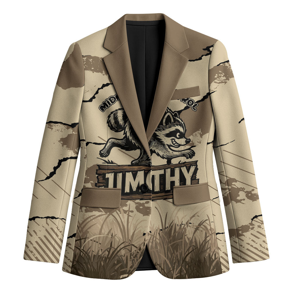 Personalized Jimothy the Raccoon Blazer Midnight Snack Patrol