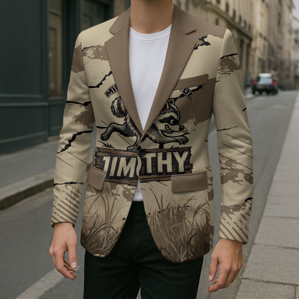 Personalized Jimothy the Raccoon Blazer Midnight Snack Patrol