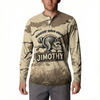 Personalized Jimothy the Raccoon Button Sweatshirt Midnight Snack Patrol