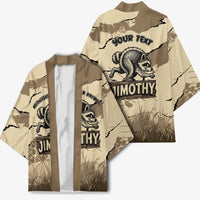 Personalized Jimothy the Raccoon Kimono Midnight Snack Patrol