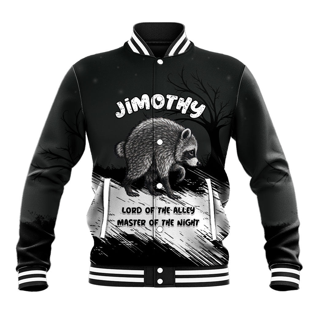Personalized Jimothy Raccoon Seattle 2026 Baseball Jacket Lord Of The Alley Master Of The Night