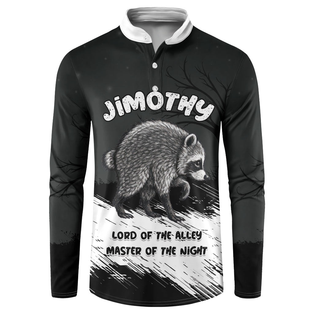 Personalized Jimothy Raccoon Seattle 2026 Button Sweatshirt Lord Of The Alley Master Of The Night