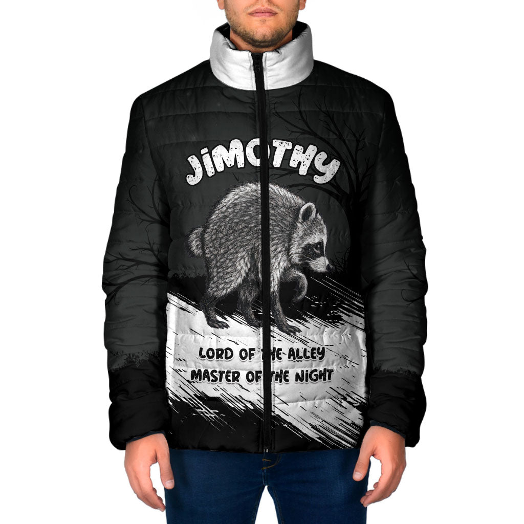 Personalized Jimothy Raccoon Seattle 2026 Padded Jacket Lord Of The Alley Master Of The Night