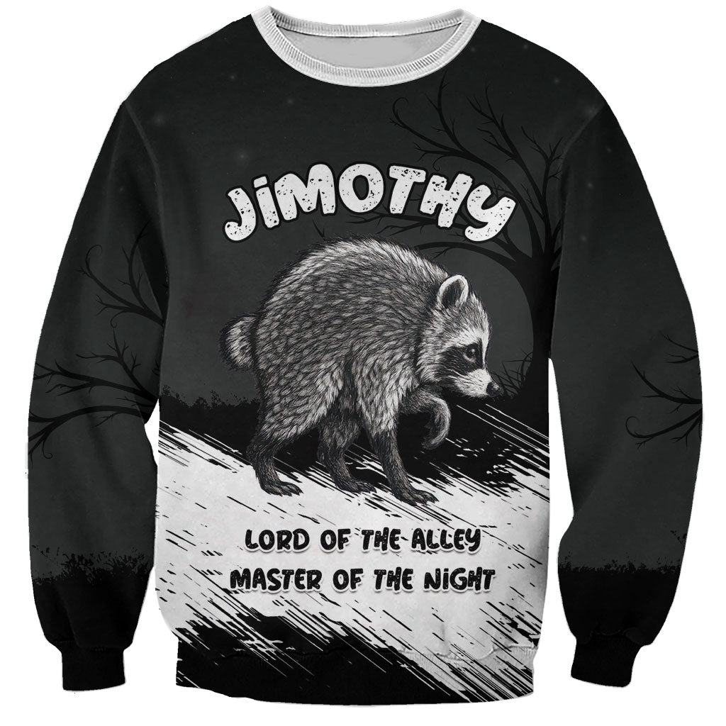Personalized Jimothy Raccoon Seattle 2026 Sweatshirt Lord Of The Alley Master Of The Night