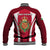 Wales Rugby Baseball Jacket Three Feathers Dragon 2023 World Cup - Wonder Print Shop