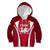 Wales Rugby Kid Hoodie Three Feathers Dragon 2023 World Cup - Wonder Print Shop