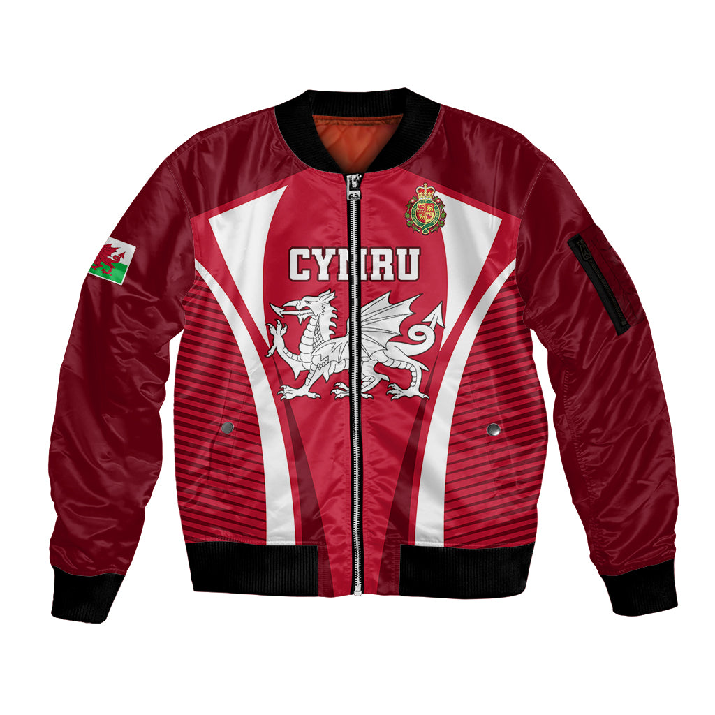 wales-rugby-sleeve-zip-bomber-jacket-three-feathers-dragon-2023-world-cup