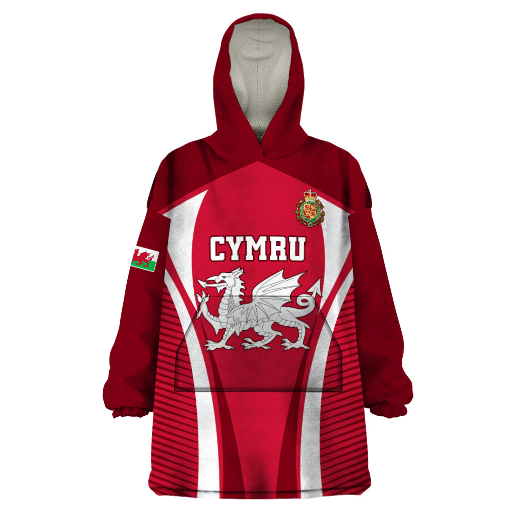 custom-wales-rugby-wearable-blanket-hoodie-three-feathers-dragon-2023-world-cup