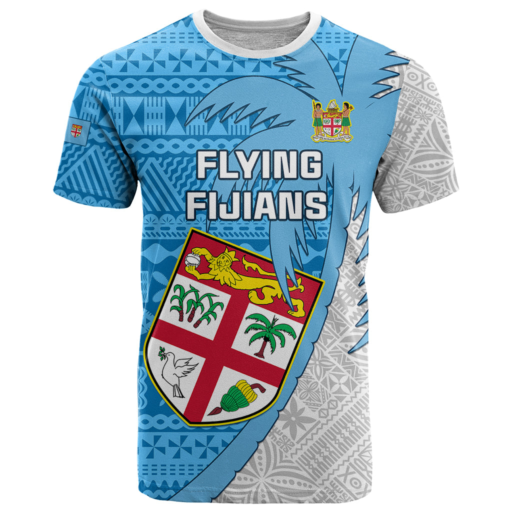 Fiji Rugby T Shirt Come On Fijian Tapa Pattern - Wonder Print Shop