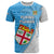 Fiji Rugby T Shirt Come On Fijian Tapa Pattern - Wonder Print Shop