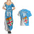 Custom Fiji Rugby Couples Matching Summer Maxi Dress and Hawaiian Shirt Come On Fijian Tapa Pattern - Wonder Print Shop