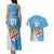 Custom Fiji Rugby Couples Matching Tank Maxi Dress and Hawaiian Shirt Come On Fijian Tapa Pattern - Wonder Print Shop