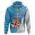 Custom Fiji Rugby Hoodie Come On Fijian Tapa Pattern - Wonder Print Shop