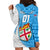 Custom Fiji Rugby Hoodie Dress Come On Fijian Tapa Pattern - Wonder Print Shop