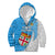 Custom Fiji Rugby Kid Hoodie Come On Fijian Tapa Pattern - Wonder Print Shop