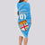 Custom Fiji Rugby Long Sleeve Bodycon Dress Come On Fijian Tapa Pattern - Wonder Print Shop