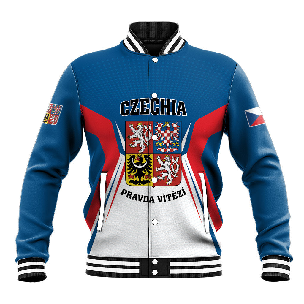 Personalized Czechia Baseball Jacket Happy Independence Day