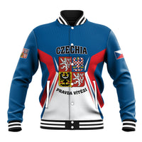 Personalized Czechia Baseball Jacket Happy Independence Day