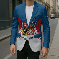 Personalized Czechia Blazer Happy Independence Day