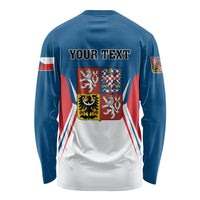 Personalized Czechia Long Sleeve Shirt Happy Independence Day