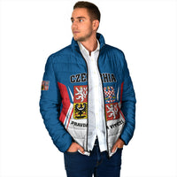 Personalized Czechia Padded Jacket Happy Independence Day