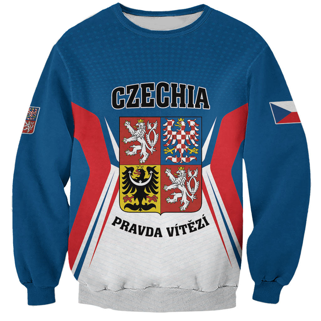 Personalized Czechia Sweatshirt Happy Independence Day