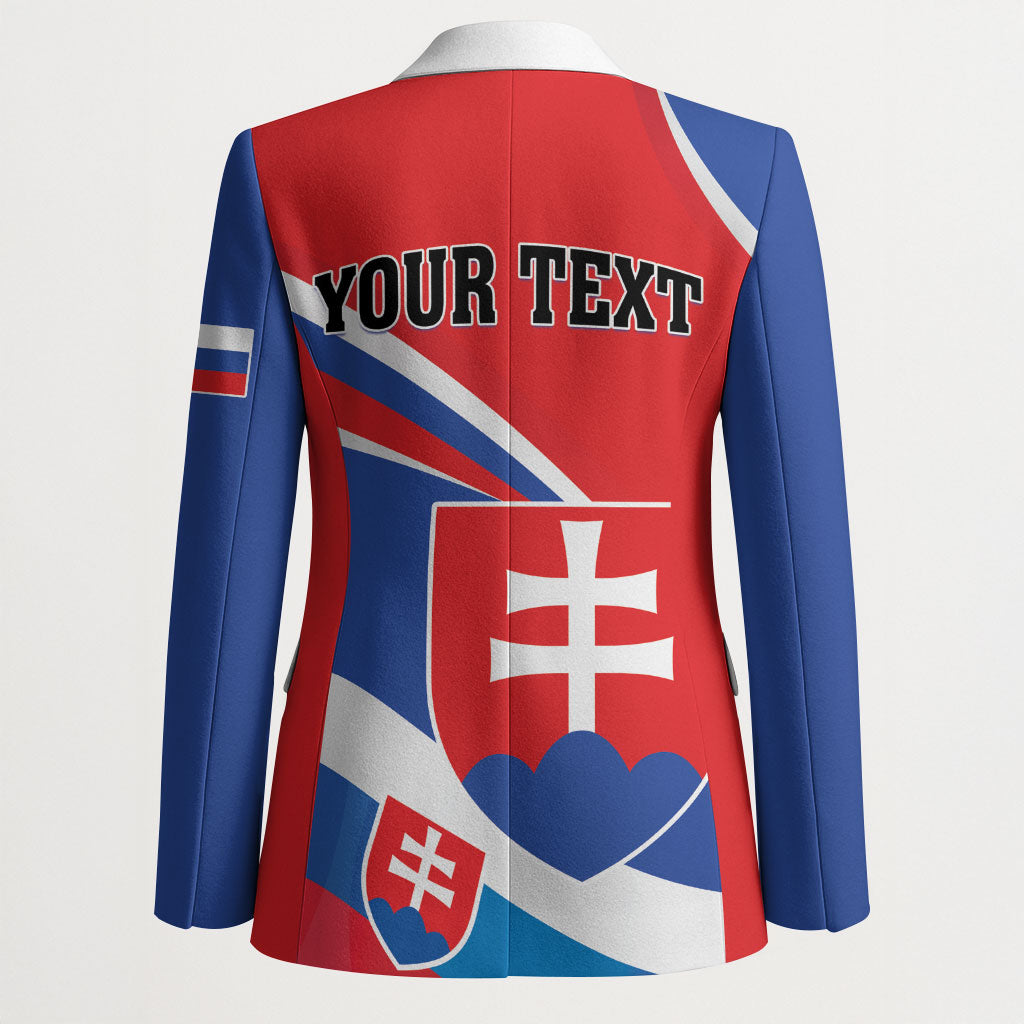Personalized Slovakia Blazer Slovak Republic Flag Style