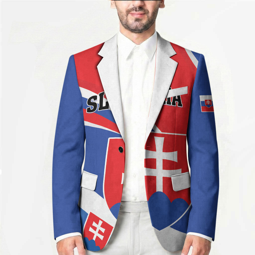 Personalized Slovakia Blazer Slovak Republic Flag Style