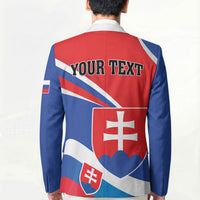 Personalized Slovakia Blazer Slovak Republic Flag Style