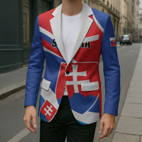 Personalized Slovakia Blazer Slovak Republic Flag Style