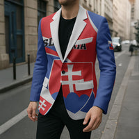 Personalized Slovakia Blazer Slovak Republic Flag Style