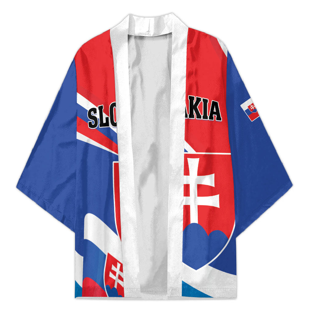 Personalized Slovakia Kimono Slovak Republic Flag Style