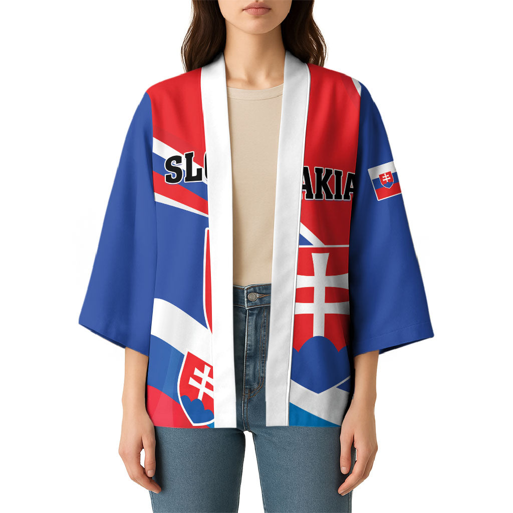 Personalized Slovakia Kimono Slovak Republic Flag Style